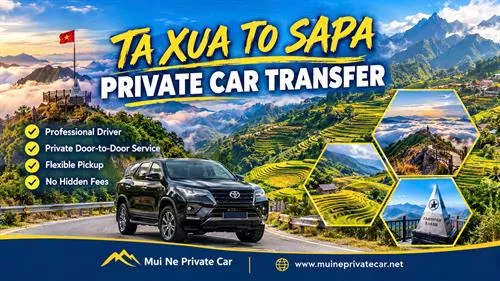 Ta Xua to Sapa Private Transfer